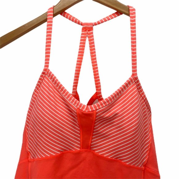 Athleta Fulfillment RB Tank Top Coral Pink  Medium - Picture 4 of 8